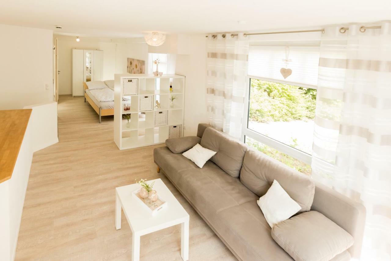 Weserwohnung - Bootshaus Urlaub Am Wasser Hamelin Esterno foto